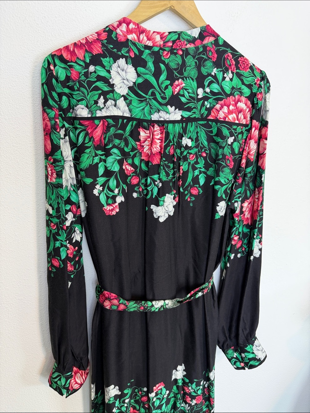 By Anthropologie Floral button front shirt dress XL - Picture 6 of 10